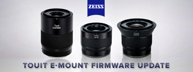 ZEISS Touit E-Mount Firmware Update