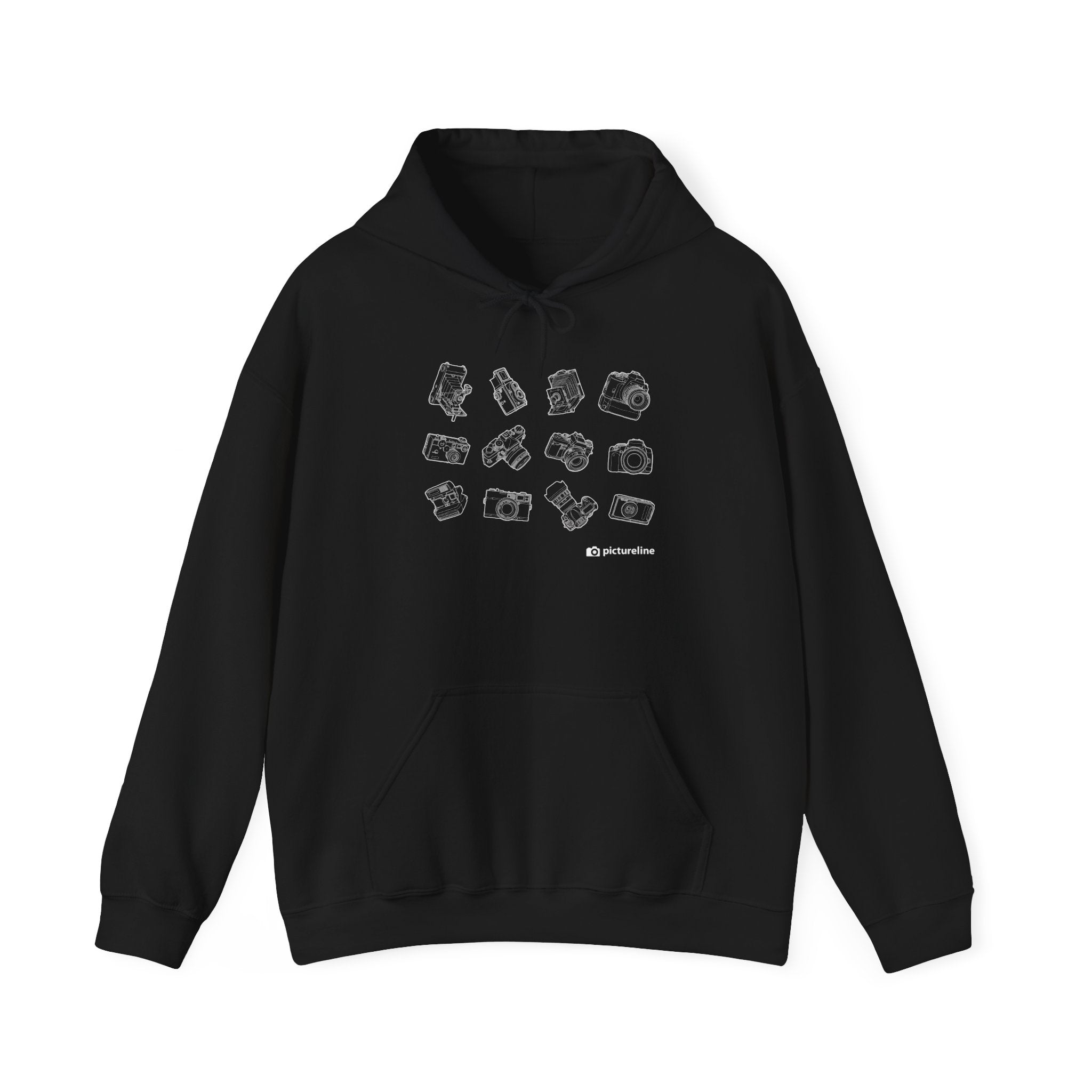 Multi-Camera Unisex Hooded Sweatshirt