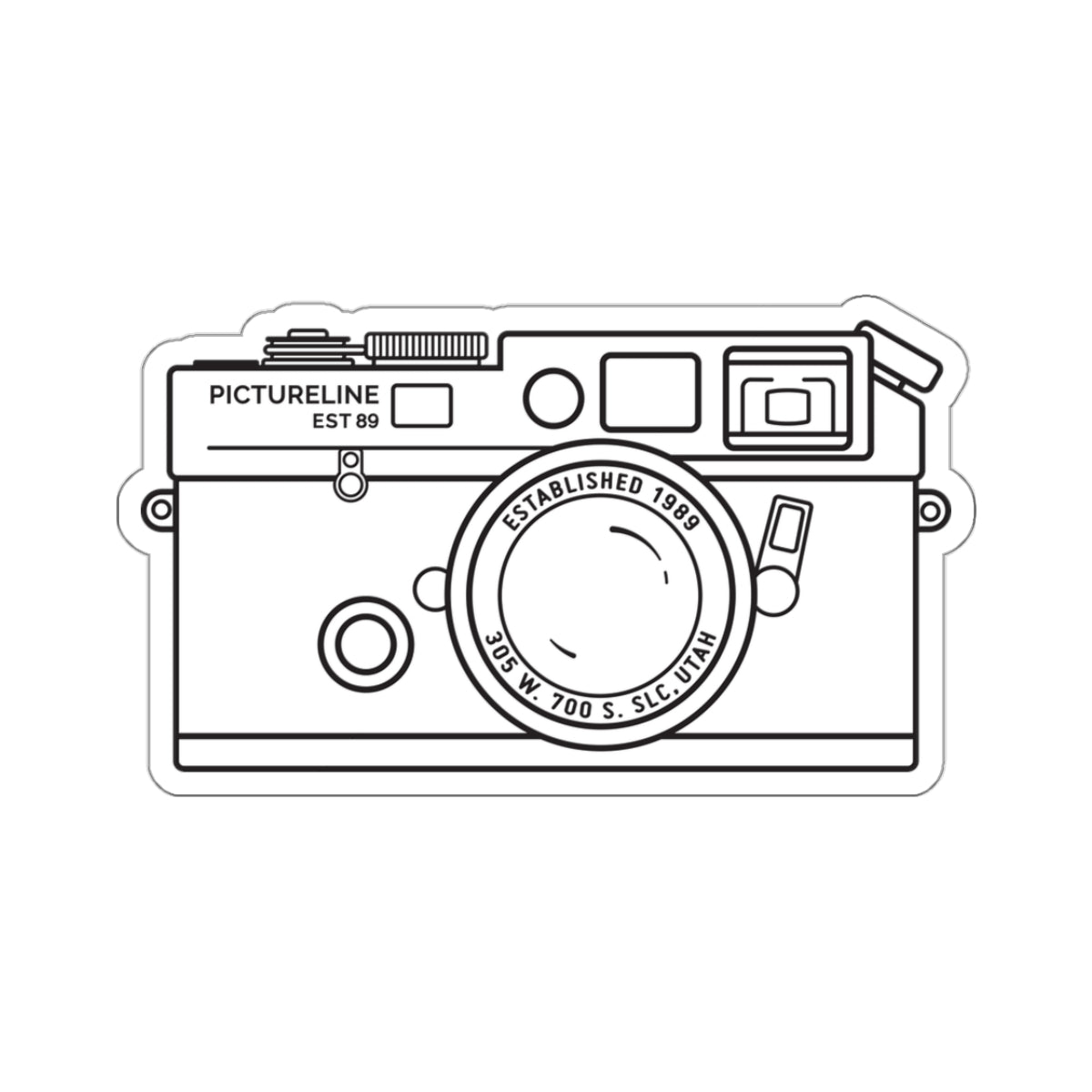 Vintage Camera 35mm Sticker