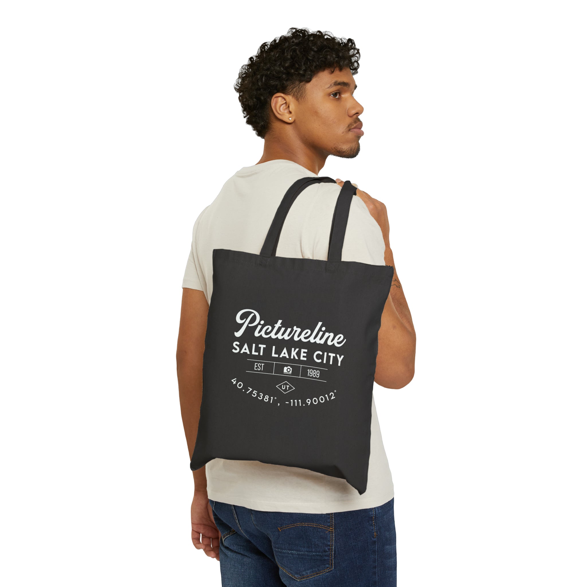 Old School Pictureline Tote Bag (Natural)