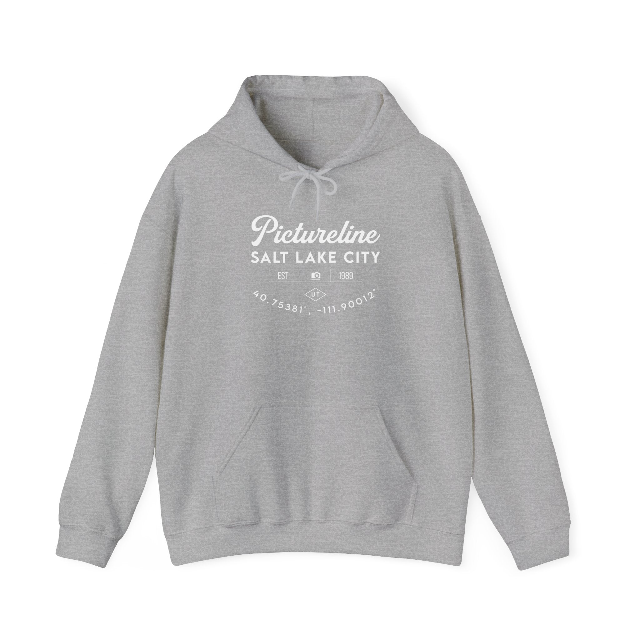 Old School Pictureline Unisex Hooded Sweatshirt (Front Design)