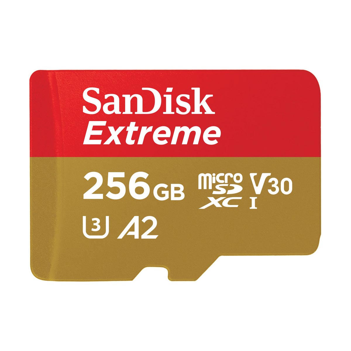 SanDisk 256GB Extreme UHS-I microSDXC (V30) 190mb/s Memory Card with SD Adapter