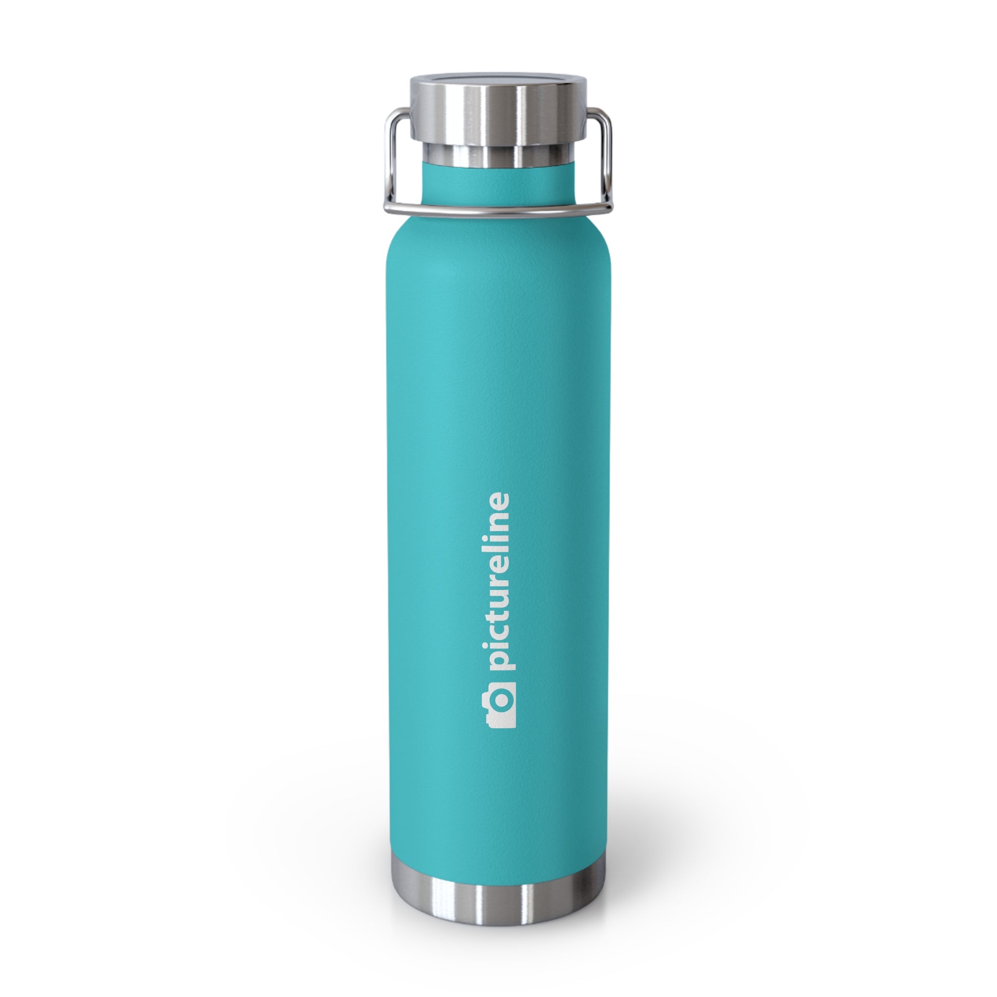 Pictureline Insulated Bottle, 22oz (Pebble Blue)