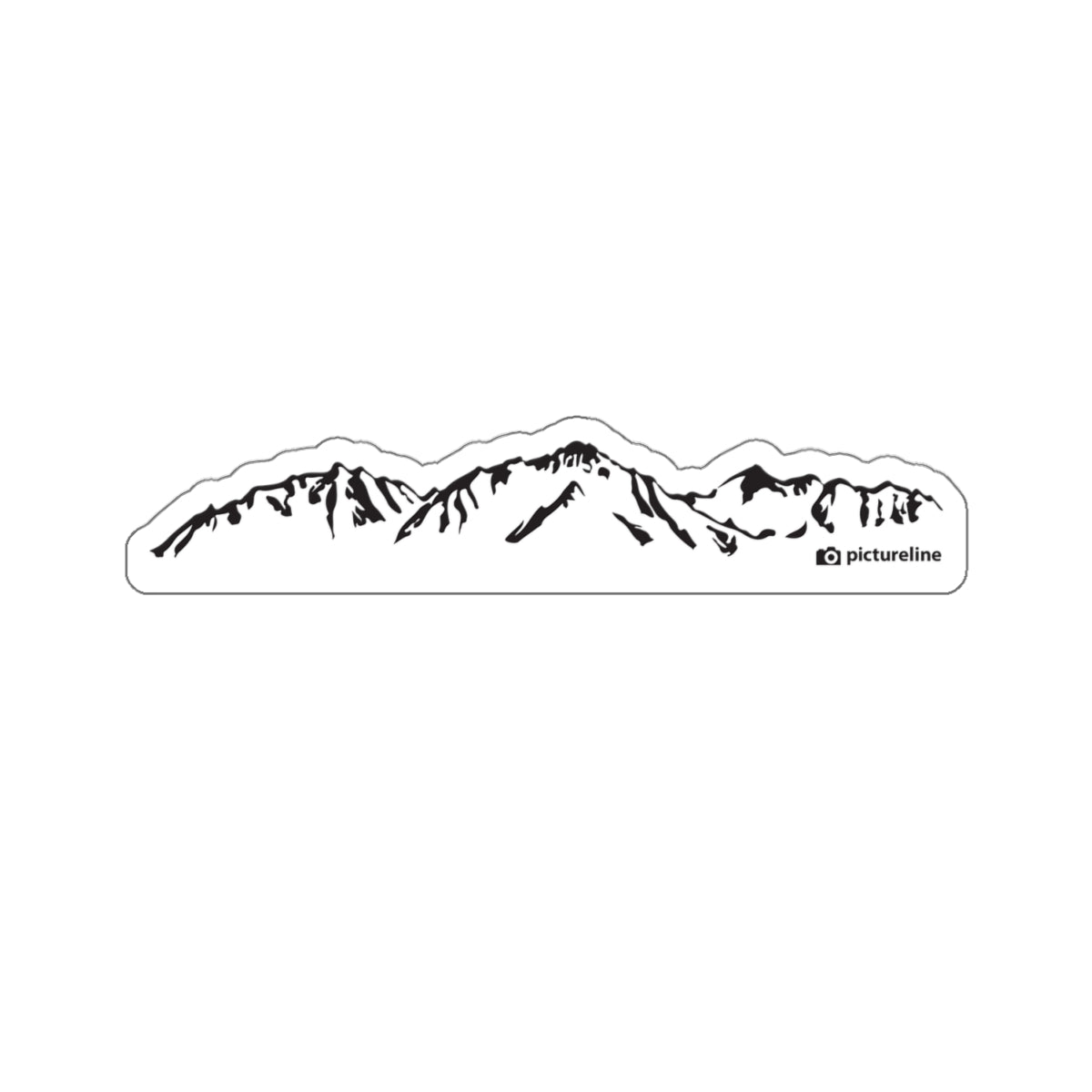 Pictureline Wasatch Mt Sticker