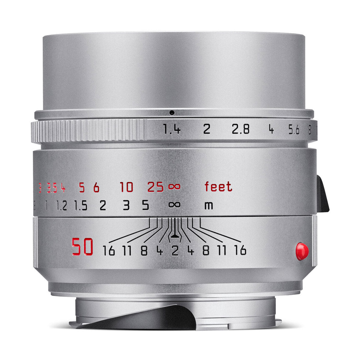 Leica 50mm f/1.4 Summilux-M ASPH Lens (Silver)