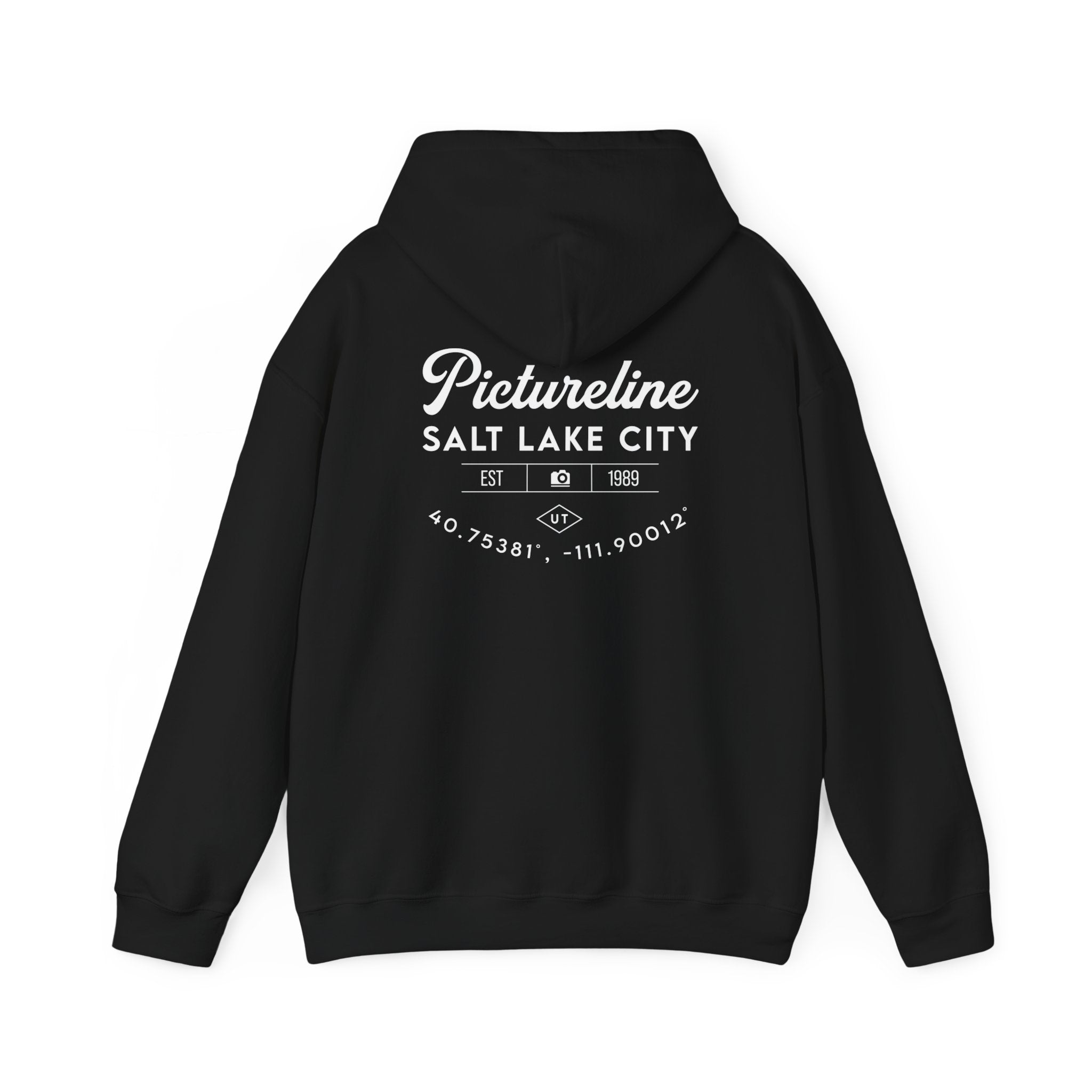 Old School Pictureline Unisex Hooded Sweatshirt (Back Design)