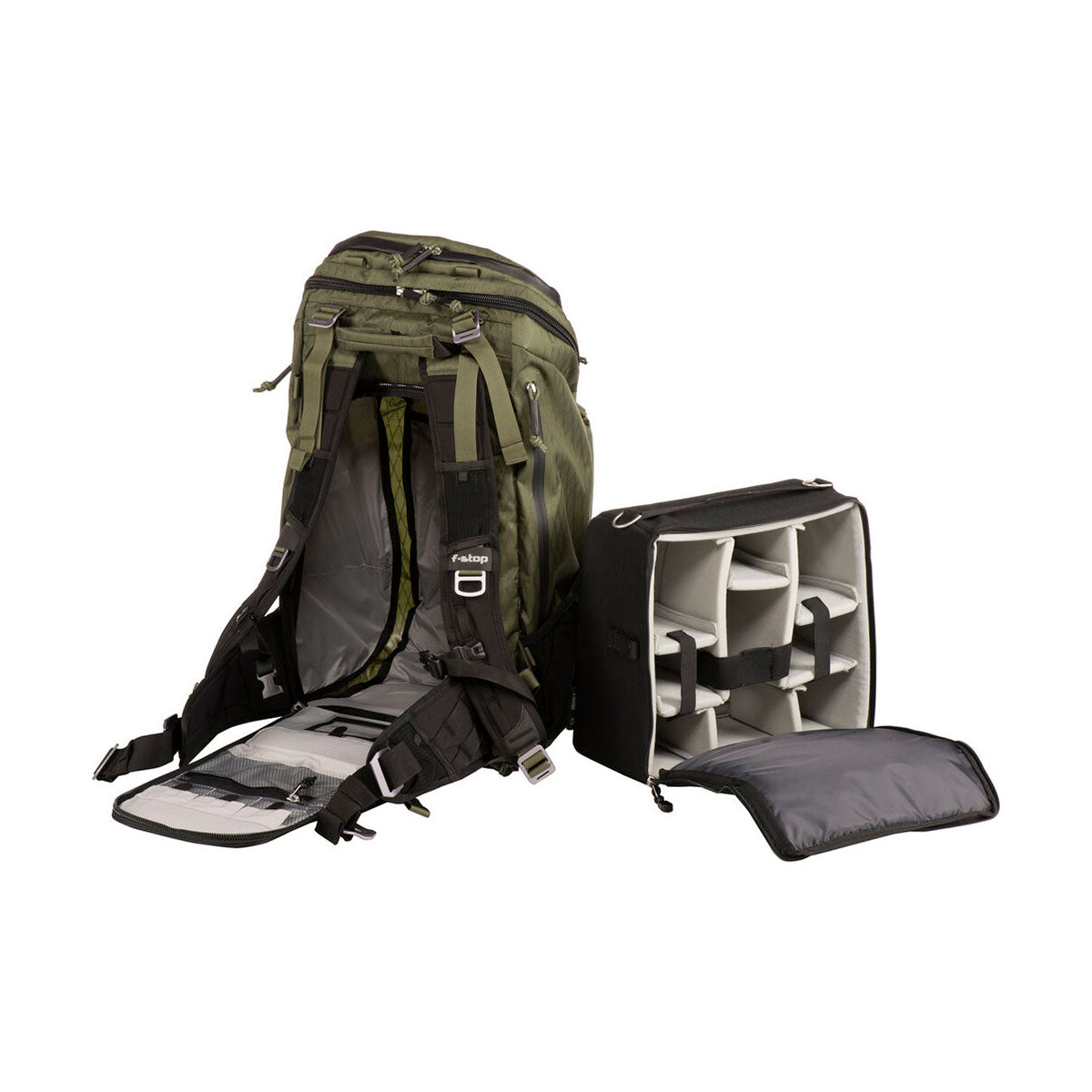 f-stop AJNA 37L DuraDiamond Essential Backpack Bundle (Cypress Green)