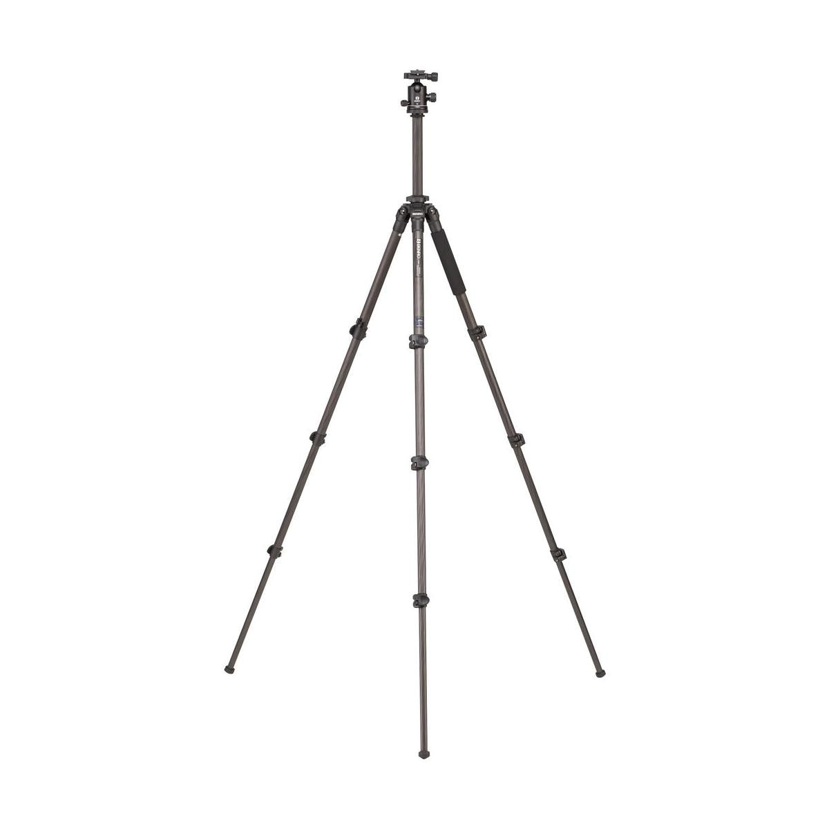 Benro Adventure 4-Section Carbon Fiber Tripod with B2 Ball Head