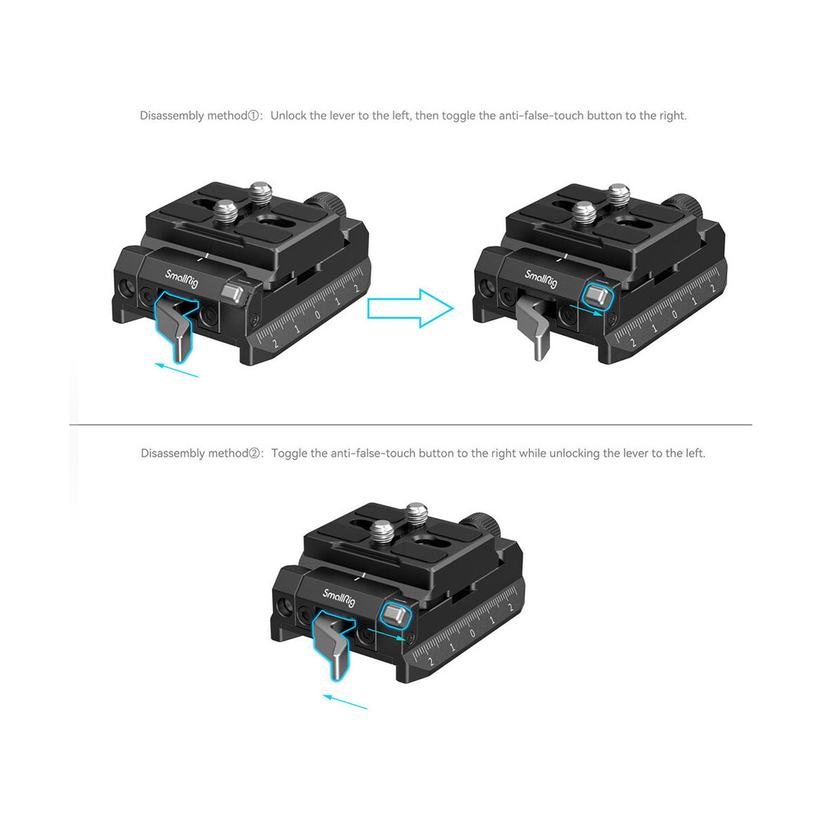 SmallRig Arca-Swiss/Manfrotto Compatible Mounting Plate Kit