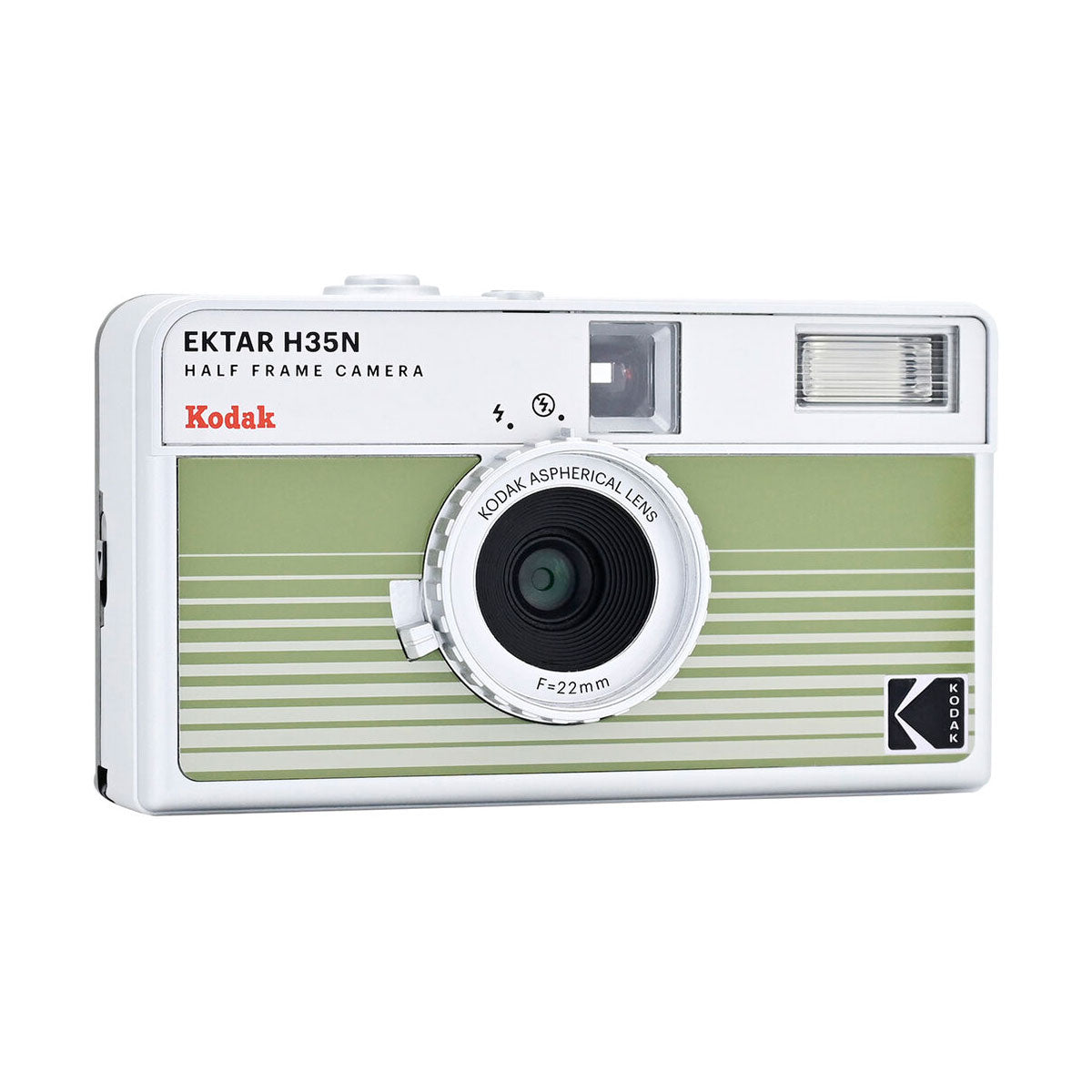 Kodak H35N 1/2 Frame Film Camera - Green