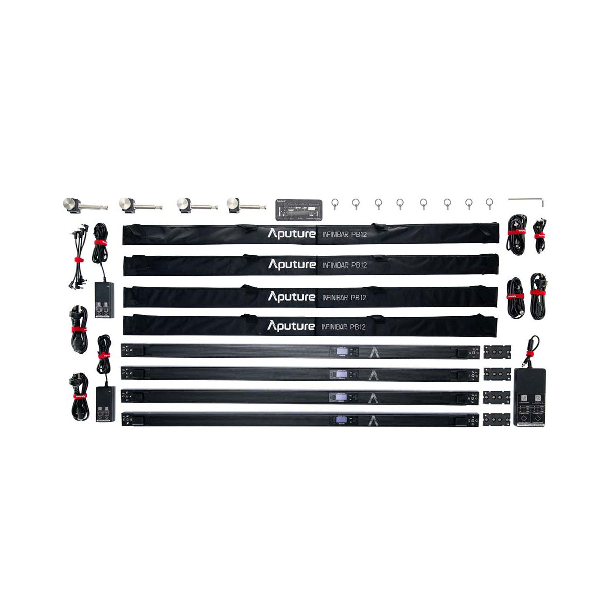 Aputure INFINIBAR PB12 - RGB LED Light Bar (4') 4-Light Kit