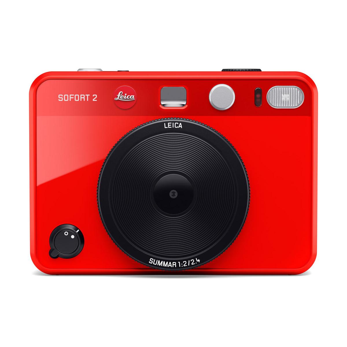 Leica SOFORT 2 Instant Film Camera (Red)