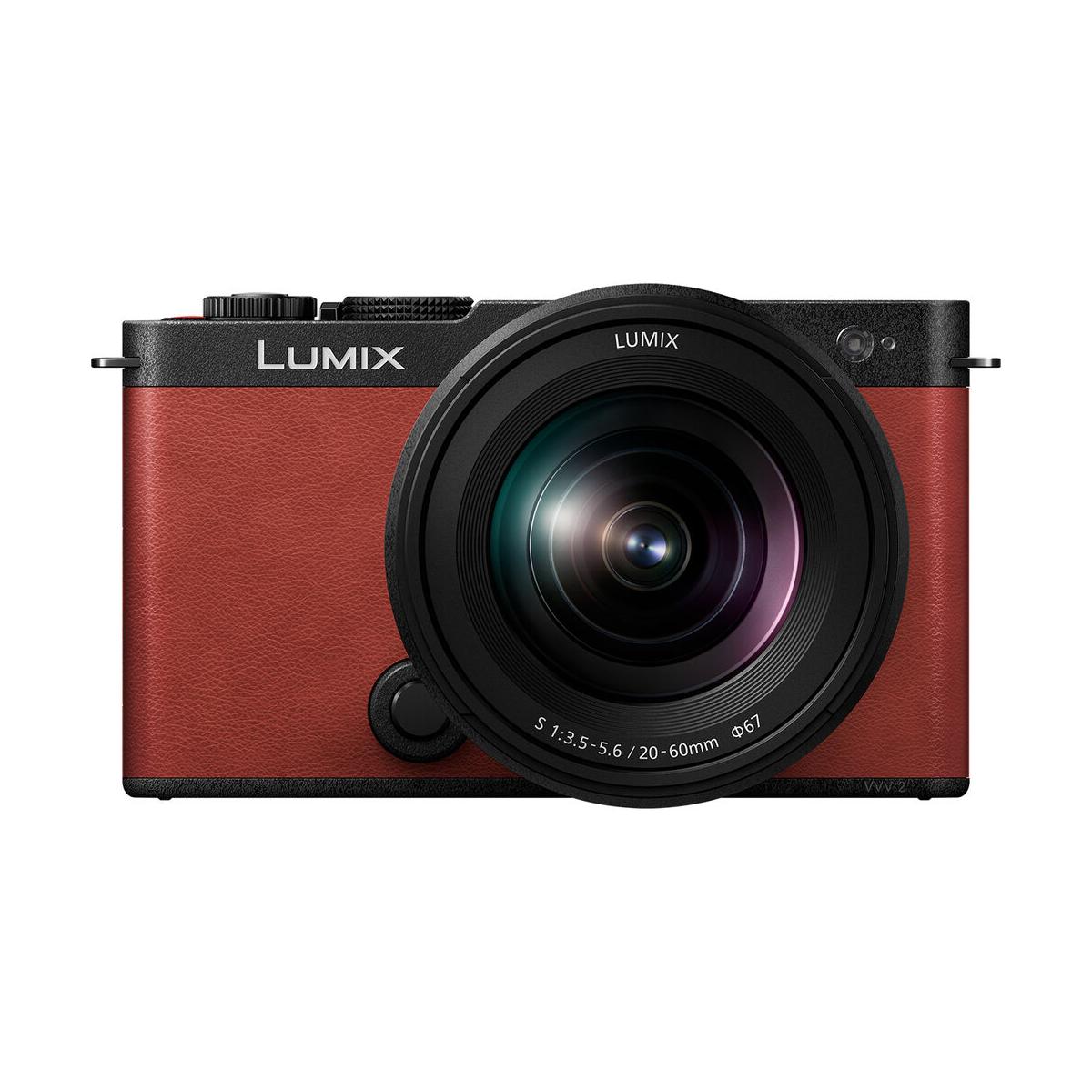 Panasonic Lumix S9 Mirrorless Camera with 20-60mm Lens (Crimson Red)