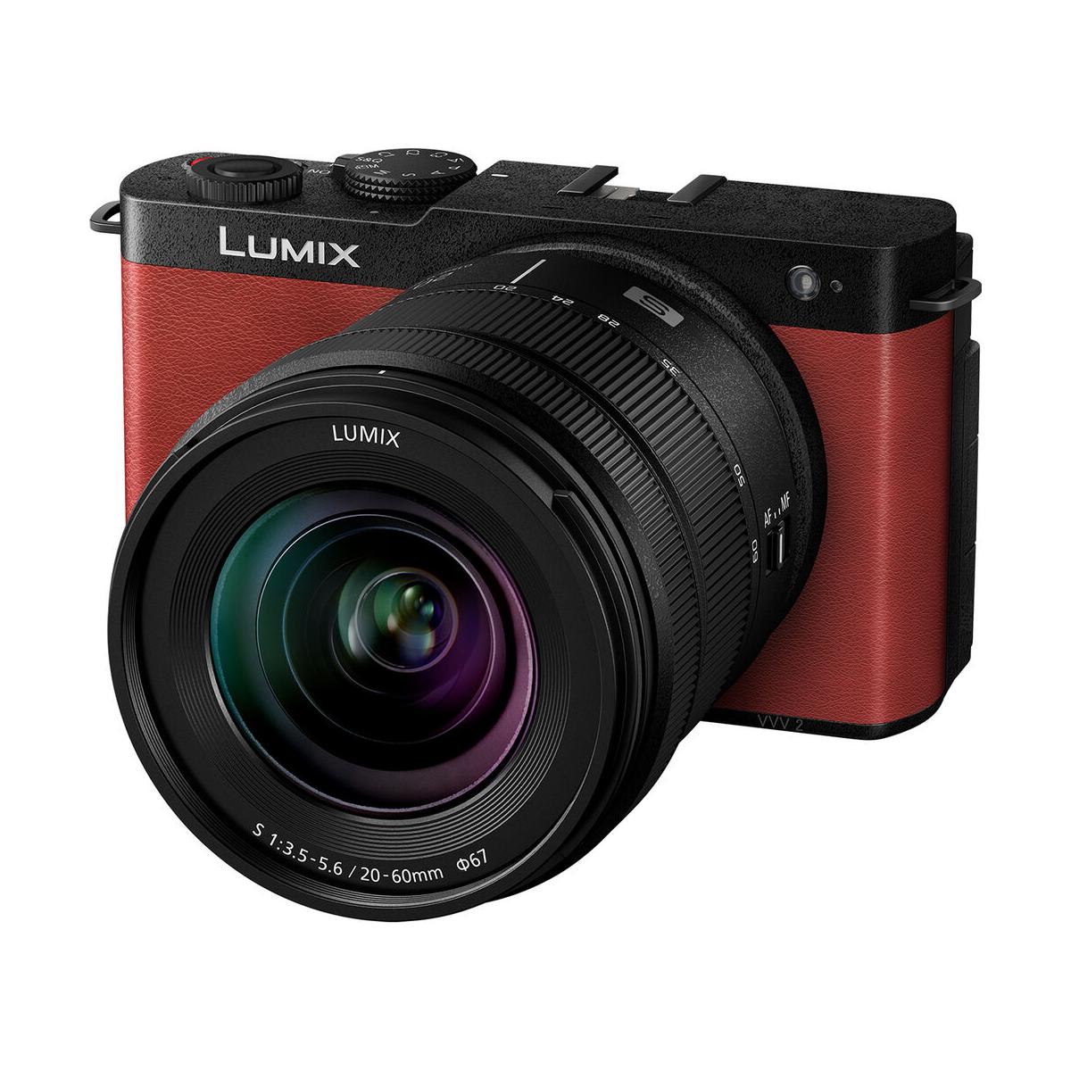 Panasonic Lumix S9 Mirrorless Camera with 20-60mm Lens (Crimson Red)