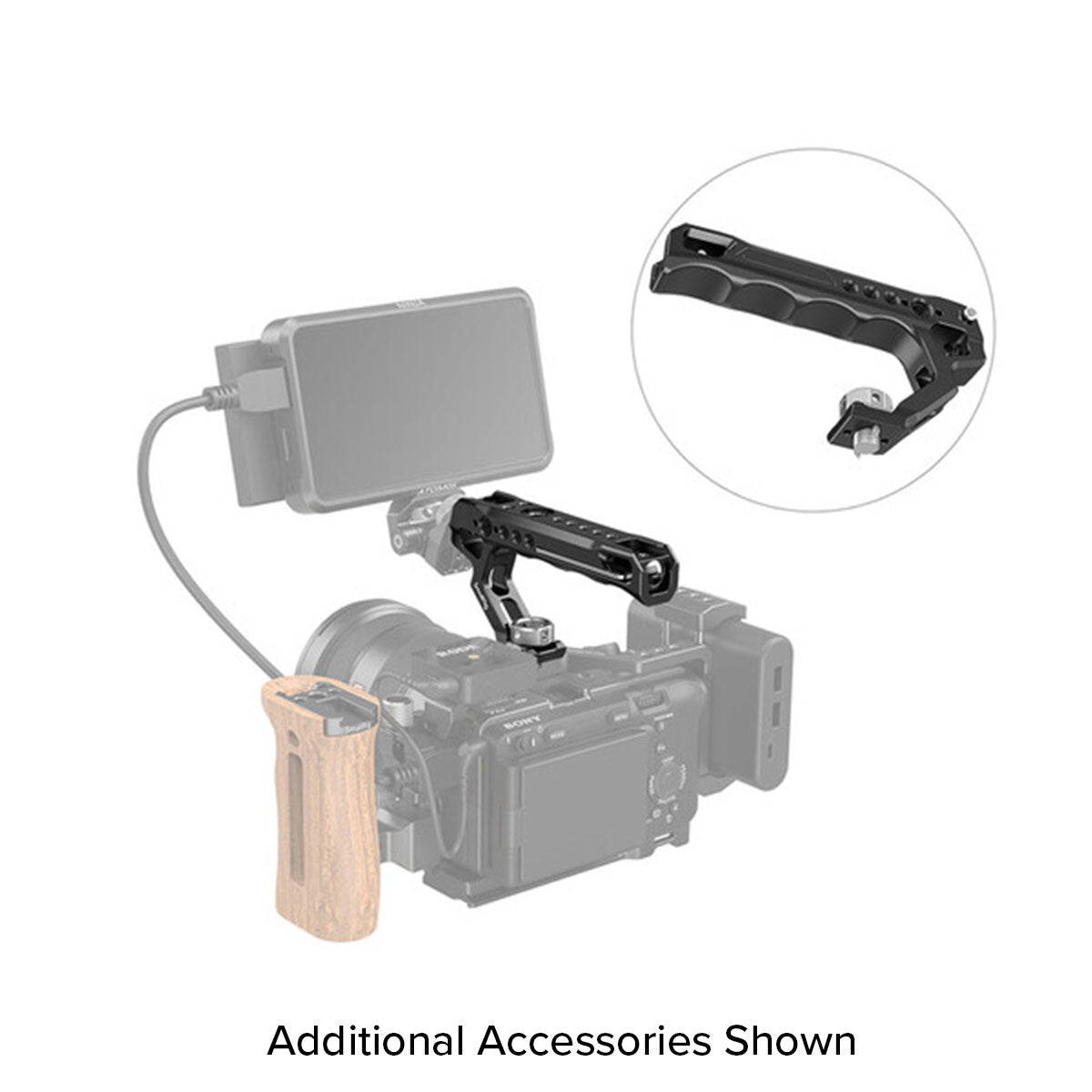 SmallRig Top Handle with ARRI-Style Anti-Twist Mount