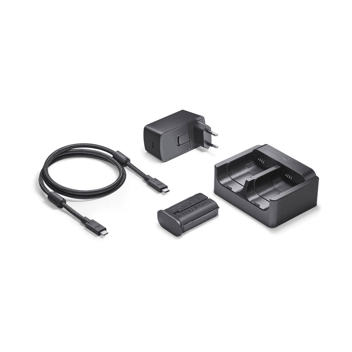 Leica USB-C Power Set w/ Dual Charger & BP-SCL6 Battery (Q2, Q3, SL2, SL2-S, SL3)