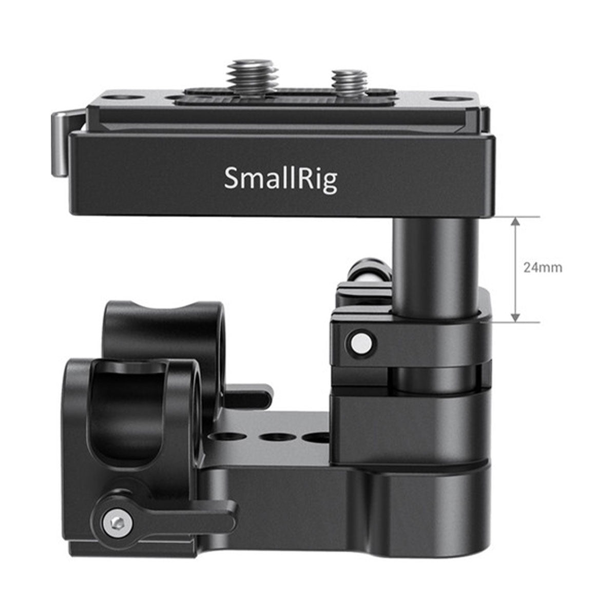 SmallRig Universal 15mm Rail Support System with Quick Release Plate