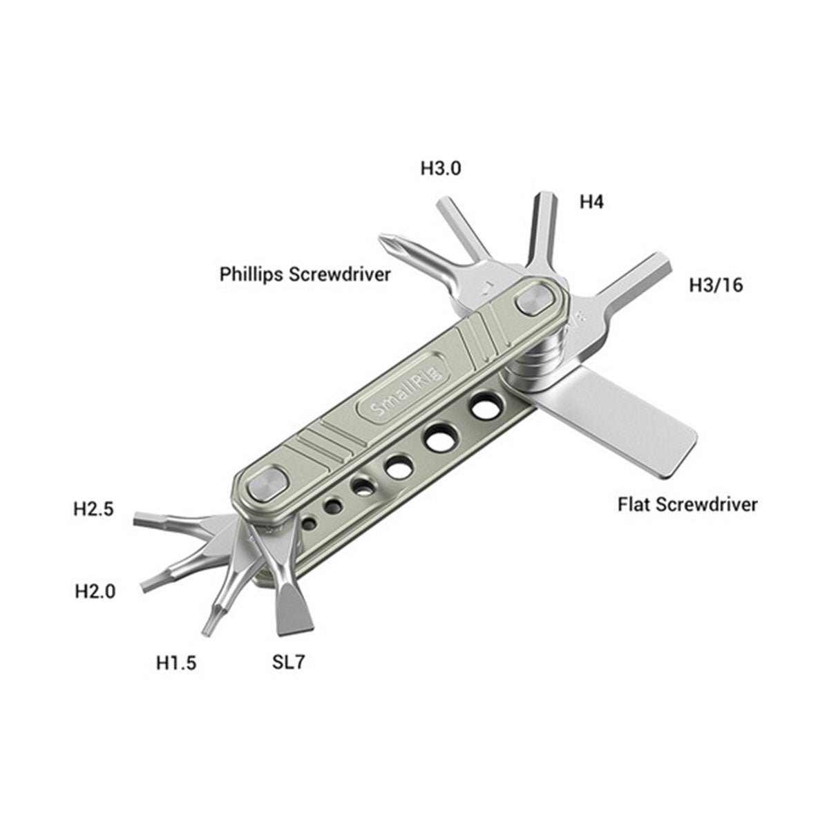 SmallRig Universal 9-in-1 Folding Multi-Tool Kit