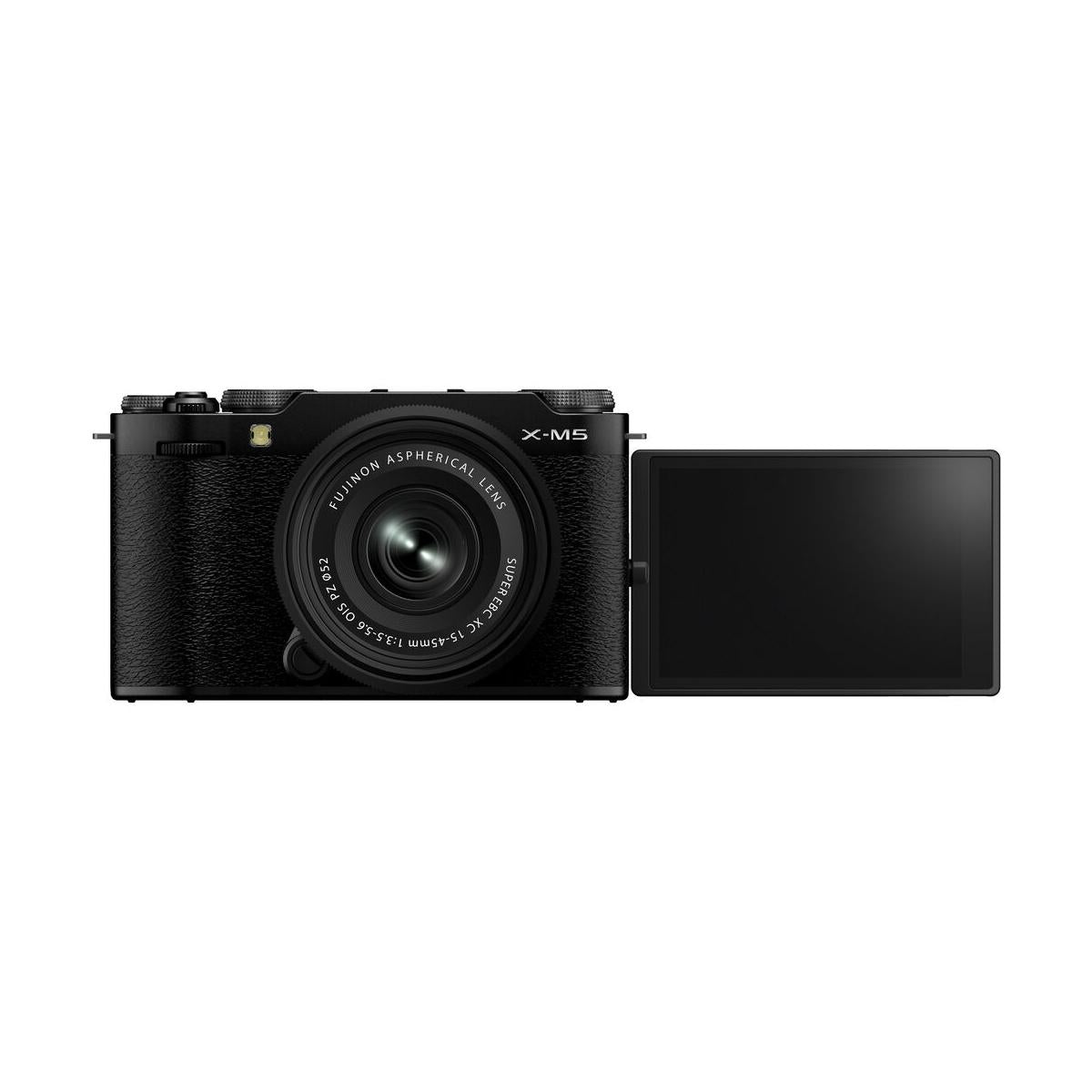 Fujifilm X-M5 Mirrorless Camera with 15-45mm Lens (Black)