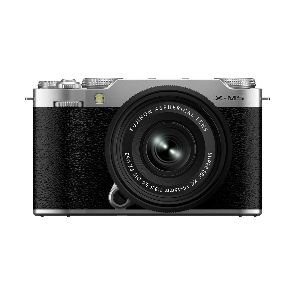 Fujifilm X-M5 Mirrorless Camera with 15-45mm Lens (Silver)