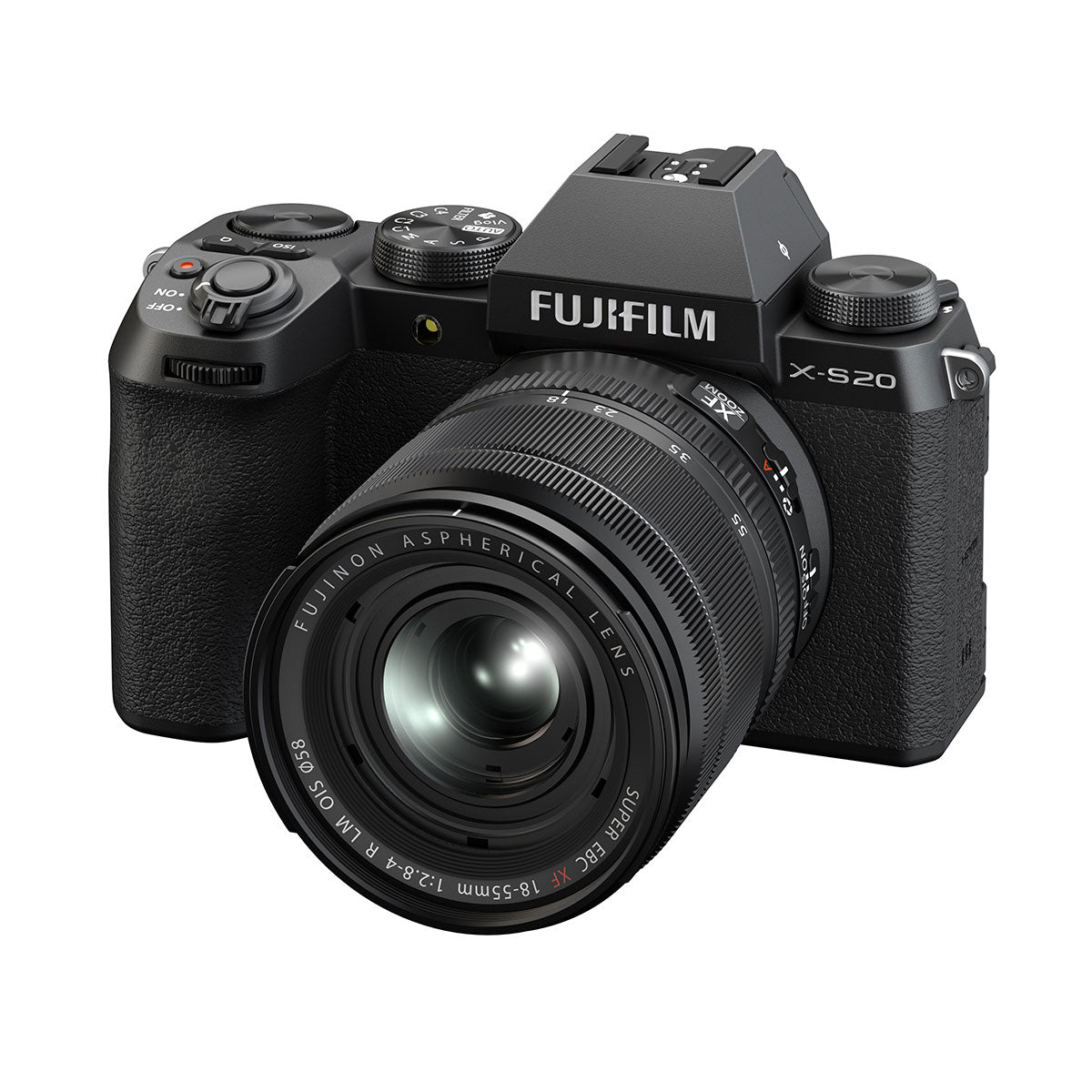 Fujifilm X-S20 Camera w/ XF 18-55mm Lens (Black)