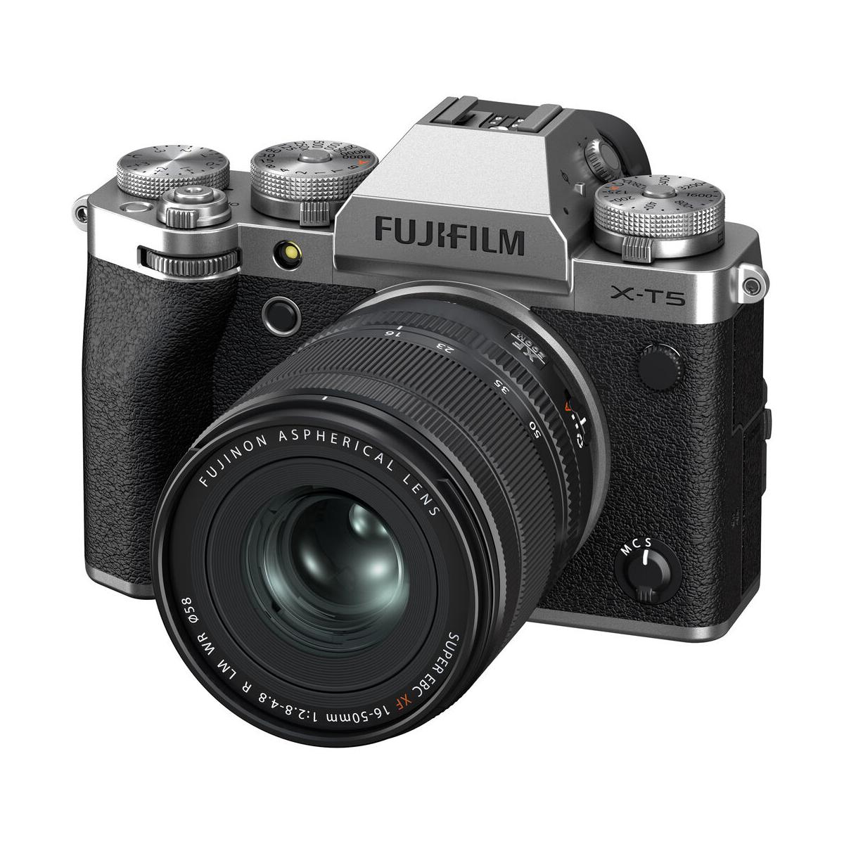 Fujifilm X-T5 Mirrorless Camera with 16-50mm f/2.8-4.8 Lens (Silver)