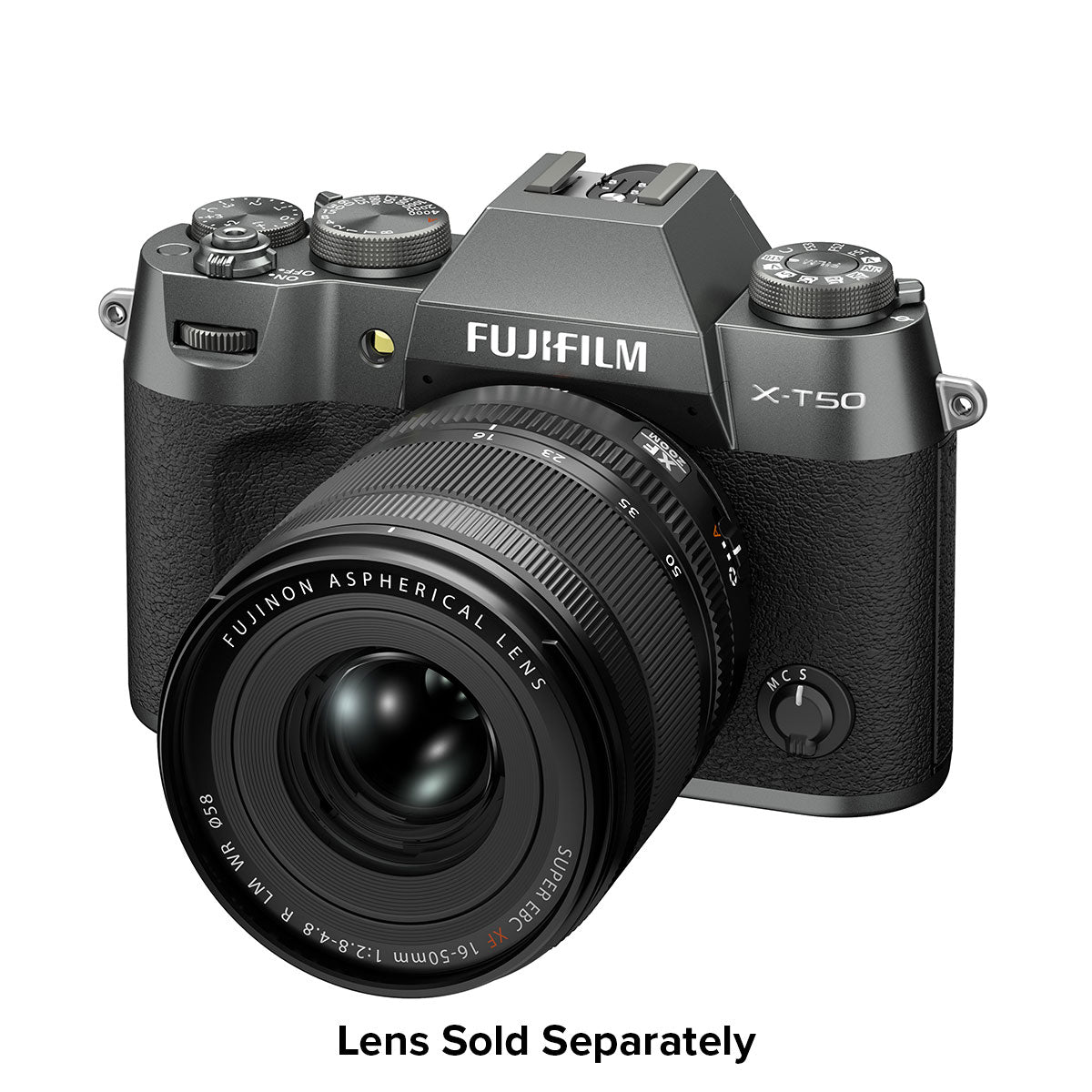 Fujifilm X-T50 Mirrorless Camera (Charcoal Silver)