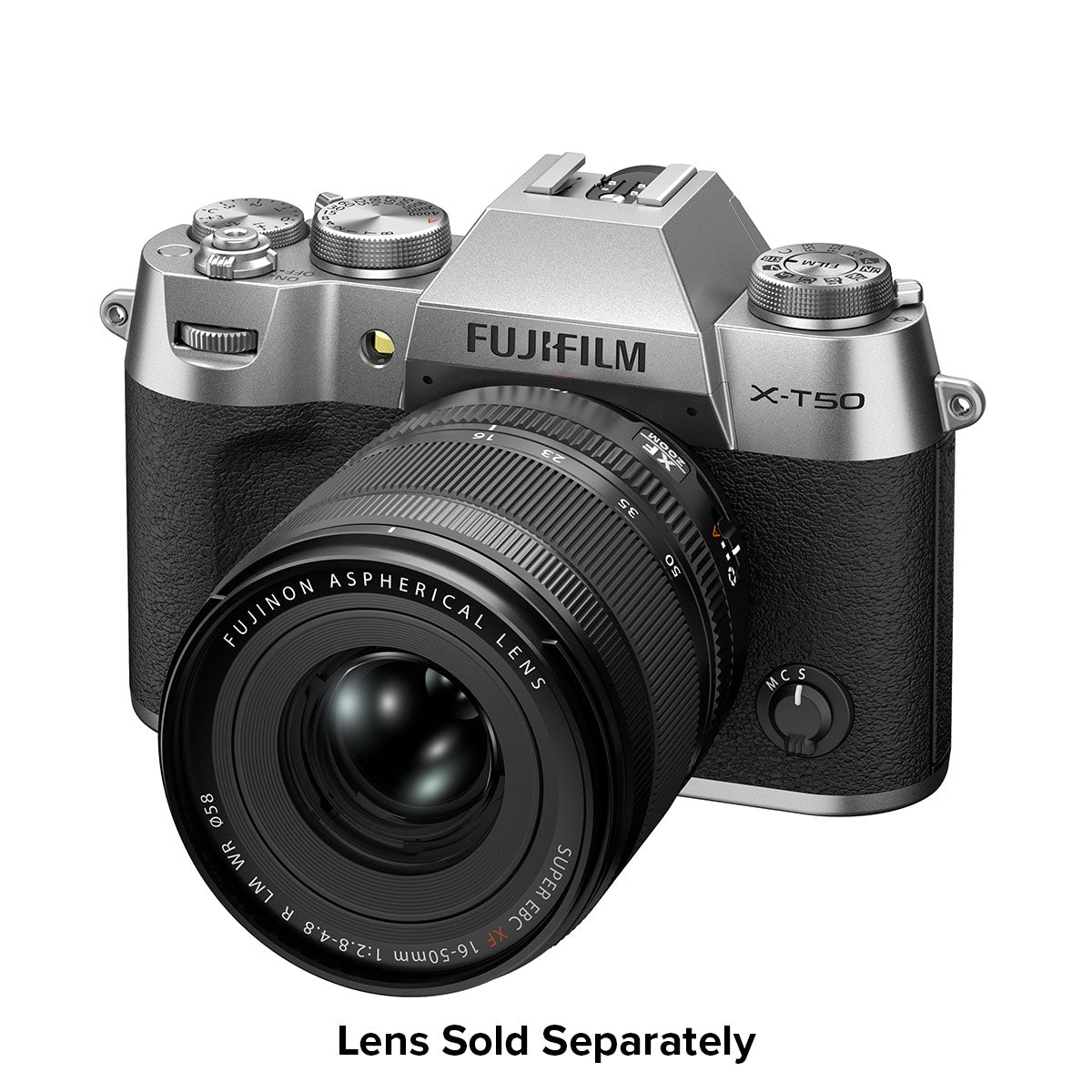 Fujifilm X-T50 Mirrorless Camera (Silver)