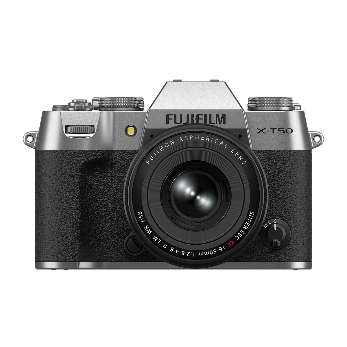 Fujifilm X-T50 Mirrorless Camera with 16-50mm Lens (Silver)