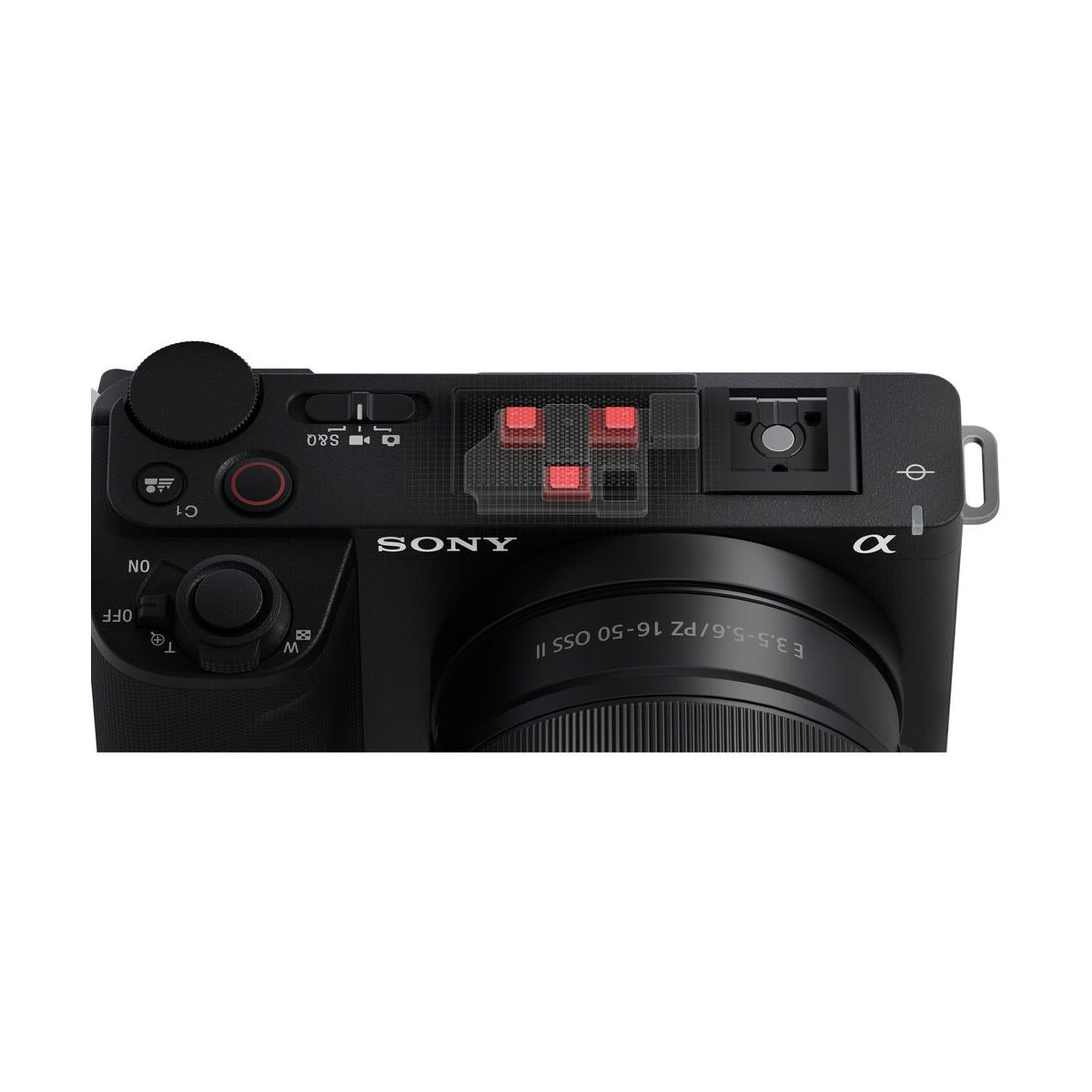 Sony ZV-E10 II Mirrorless Camera with 16-50mm Lens (Black)