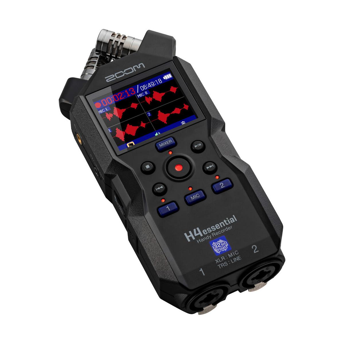 Zoom H4essential 4-Track 32-Bit Float Handy Recorder