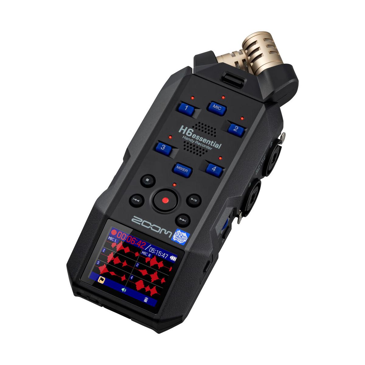 Zoom H6essential 6-Track 32-Bit Float Handy Recorder