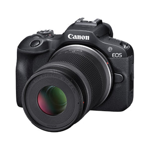 Canon EOS R100 Mirrorless Camera with RF-S 18-45mm and 55-210mm Lens Kit