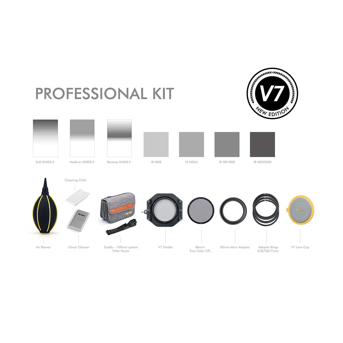 NiSi 100mm V7 Professional Kit