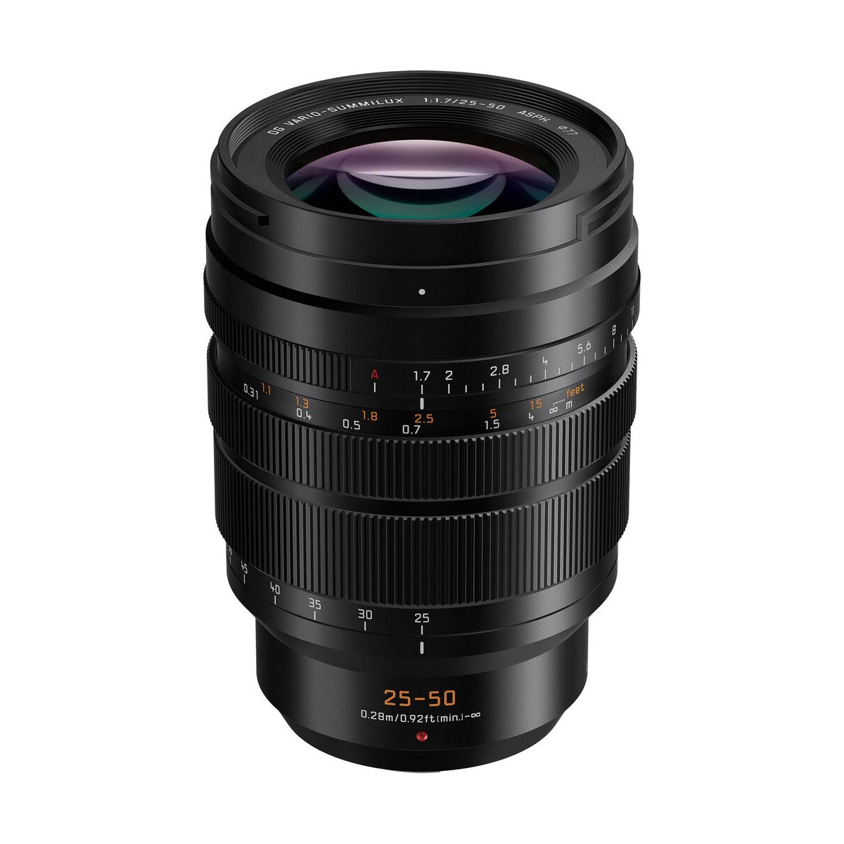 Panasonic LUMIX 25-50mm f1.7 Micro Four Thirds Lens