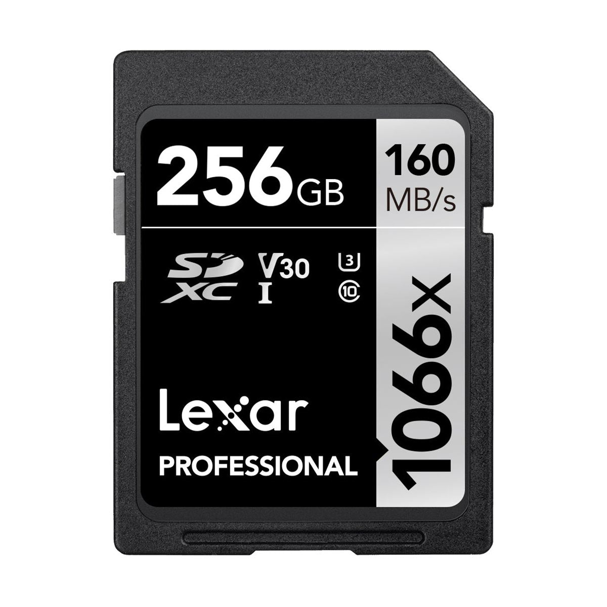 Lexar 256GB Professional 1066x UHS-I SDXC (V30) Memory Card