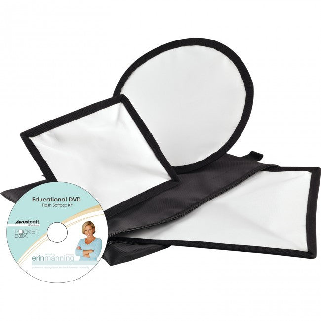 Westcott Pocket Box Erin Manning Educational Kit, lighting soft boxes, Westcott - Pictureline  - 1