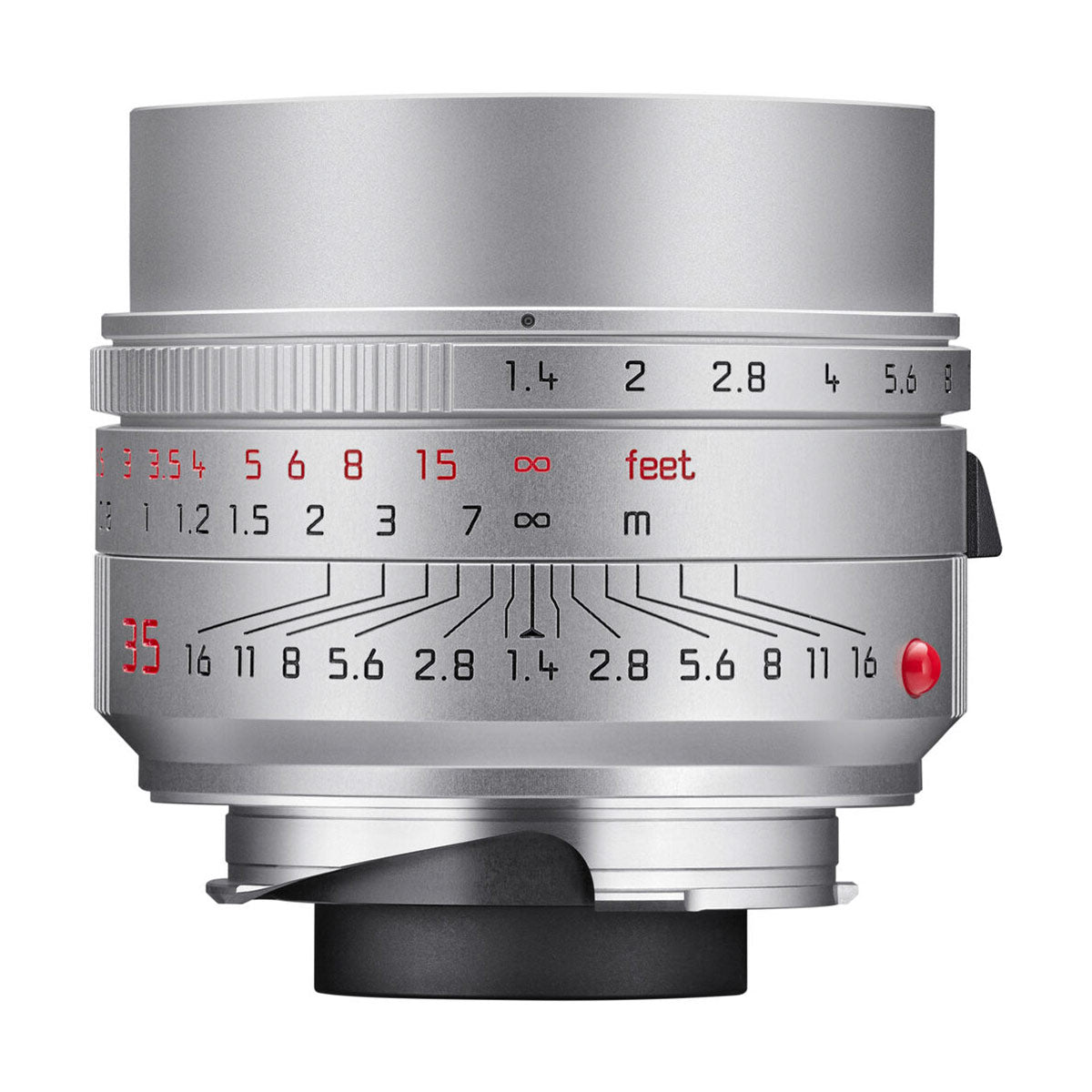 Leica 35mm f/1.4 Summilux-M ASPH Lens (Silver)