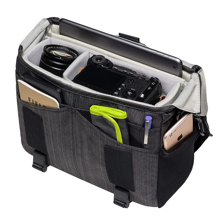 Tenba DNA 10 Graphite Messenger Bag, bags shoulder bags, Tenba - Pictureline  - 3