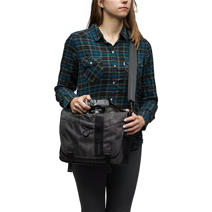 Tenba DNA 10 Graphite Messenger Bag, bags shoulder bags, Tenba - Pictureline  - 5