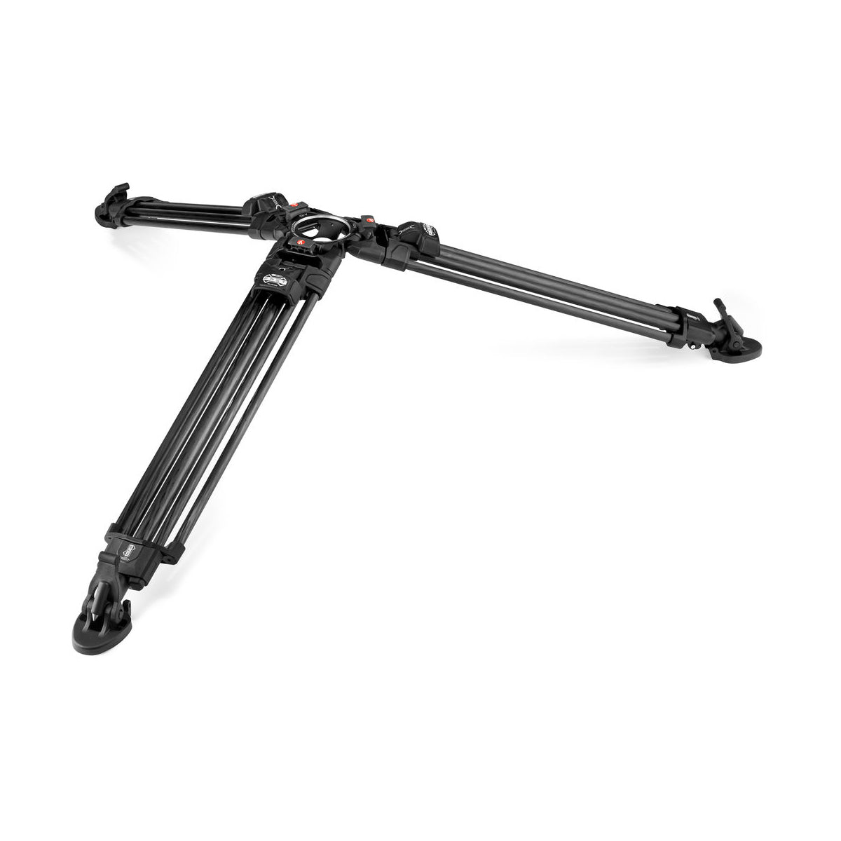 Manfrotto MVK612TWINFCUS Kit with Nitrotech 612 Fluid Head and 645 Fast Twin Leg Carbon Fiber Tripod & Bag