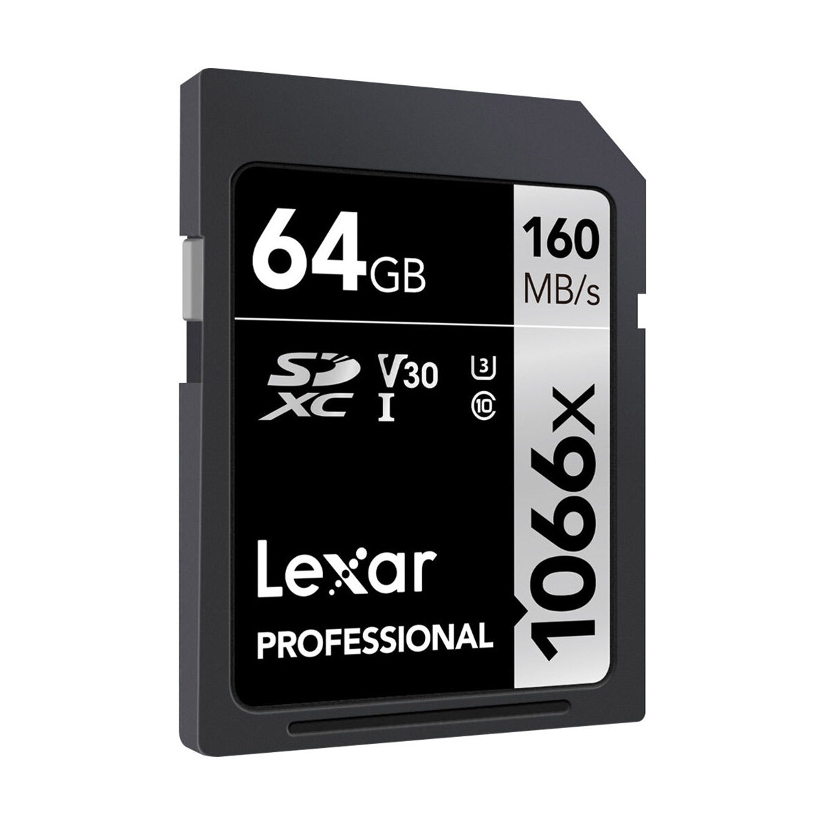 Lexar 64GB Professional 1066x UHS-I SDXC (V30) Memory Card