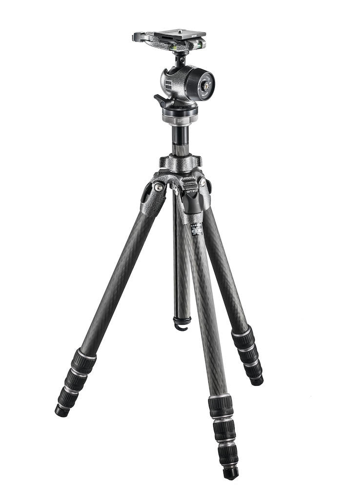 Gitzo GK2542-80QD Series 2 Mountaineer eXact Carbon Fiber Kit w/Ball Head, tripods photo tripods, Gitzo - Pictureline  - 1