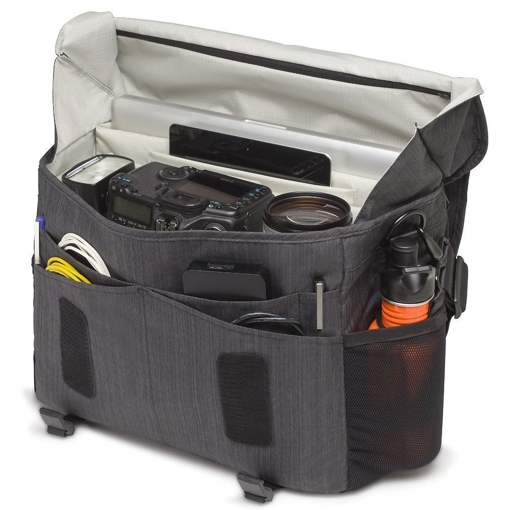 Tenba DNA 15 Graphite Messenger Bag, bags shoulder bags, Tenba - Pictureline  - 3