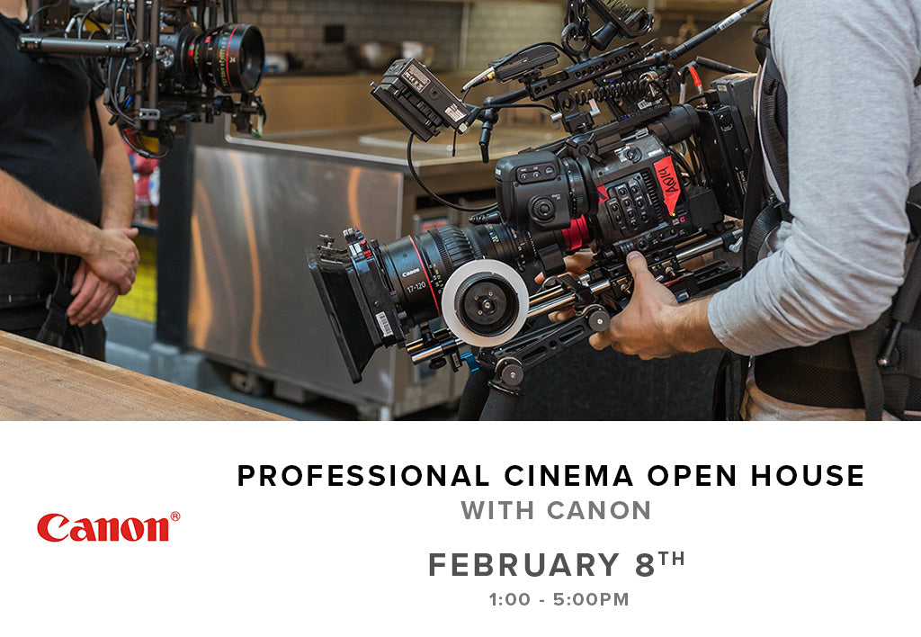 Professional Cinema Open House with Canon (February 8th, Thursday)