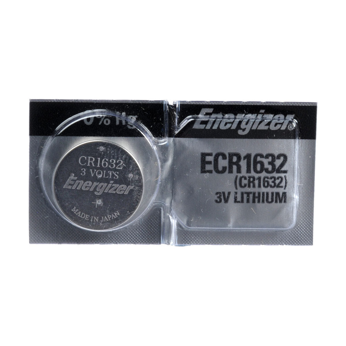 Energizer CR1632 Coin Lithium Battery (3V, 130mAh)