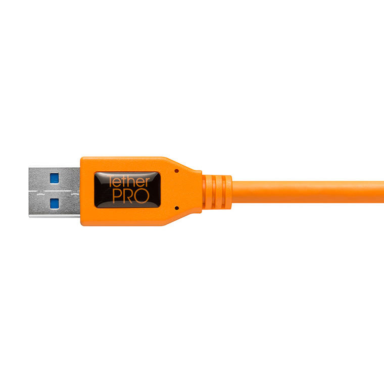 Tether Tools TetherPro USB 3.0 to USB Female Active Extension, 16' (5m), ORG