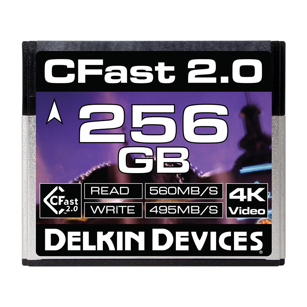 Delkin 256GB CFast 2.0 Memory Card