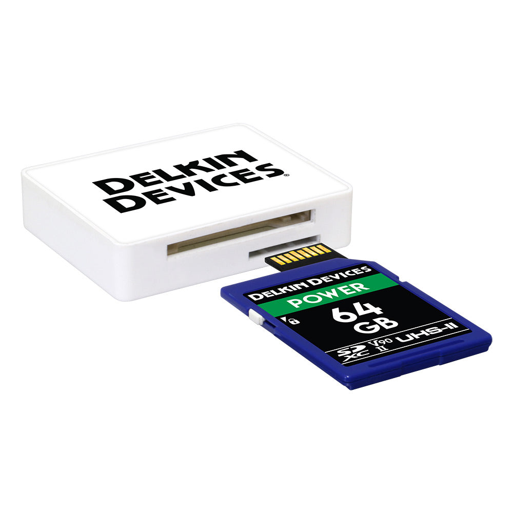 Delkin quikVIEW Lightning/Micro-USB SD & microSD Mobile Reader