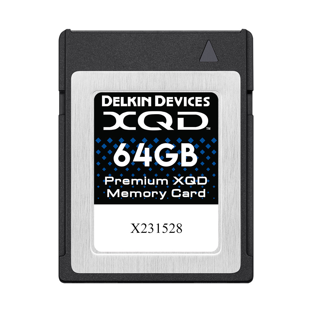 Delkin 64GB Premium XQD 2.0 Memory Card